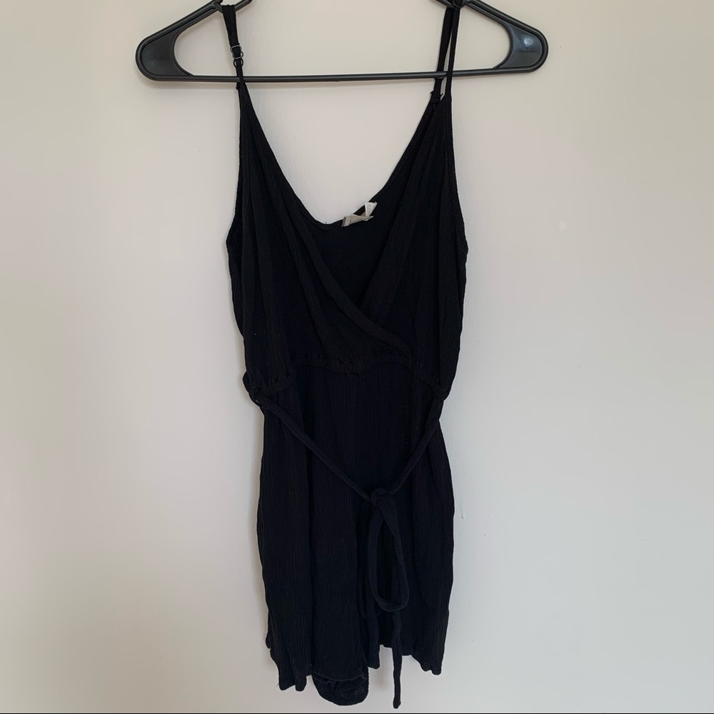 ASOS black cute flowy romper